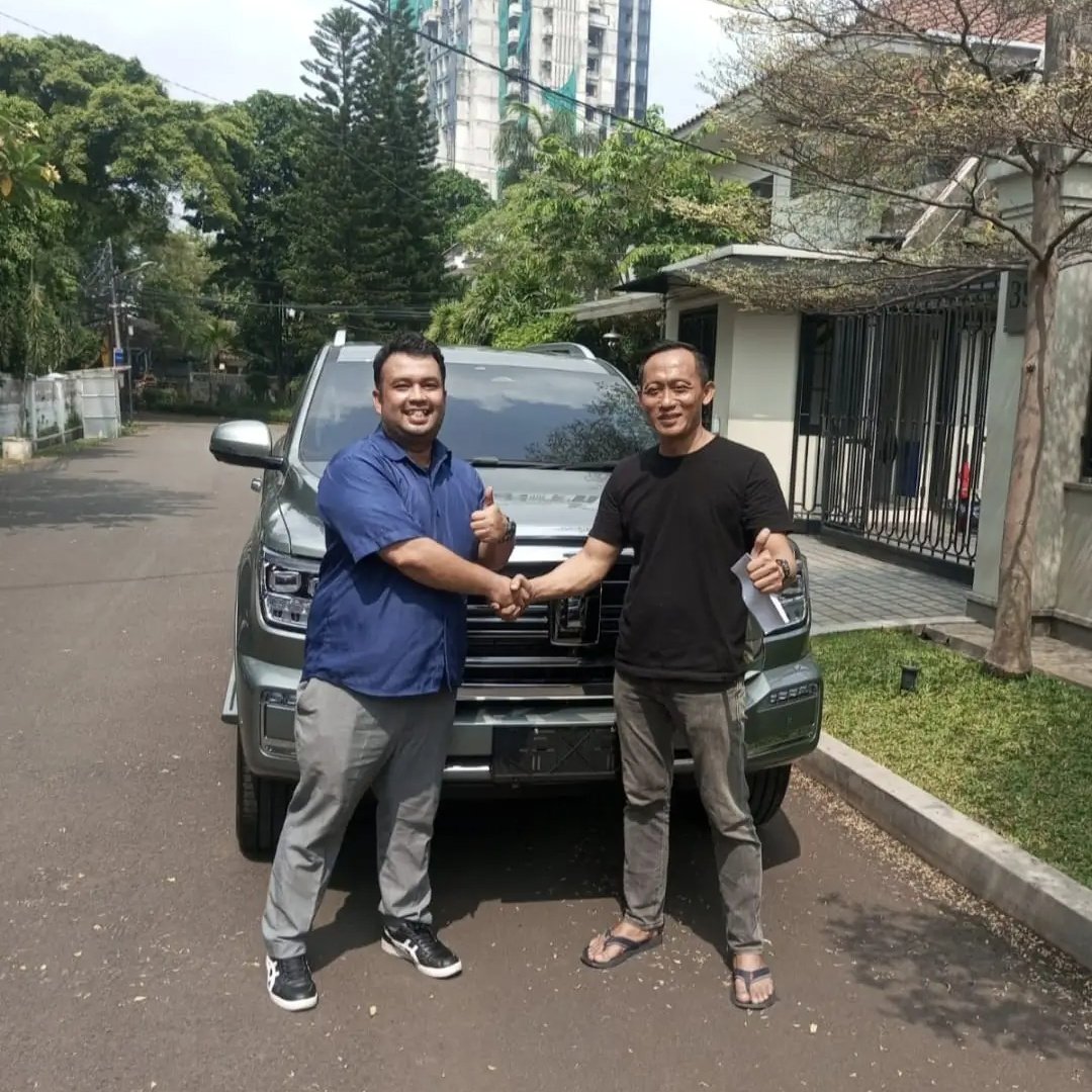 Penyerahan kendaraan GWM 11