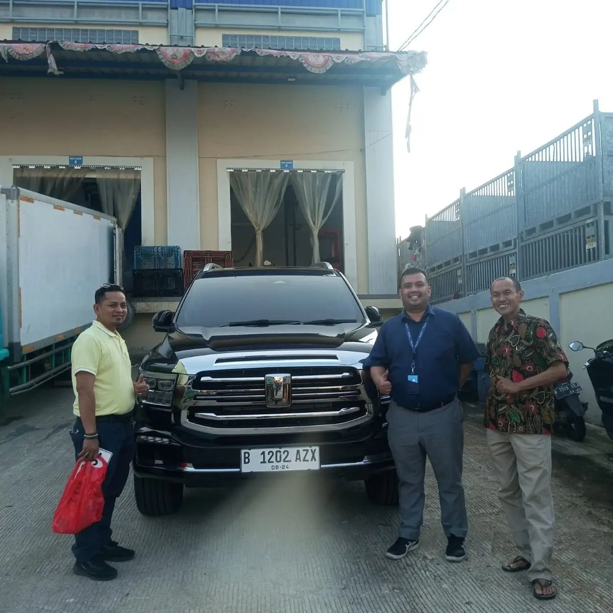 Penyerahan kendaraan GWM 6